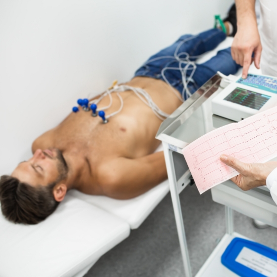 Electrocardiogram Results on young boy
